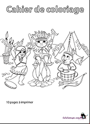 Cahier de coloriages à imprimer