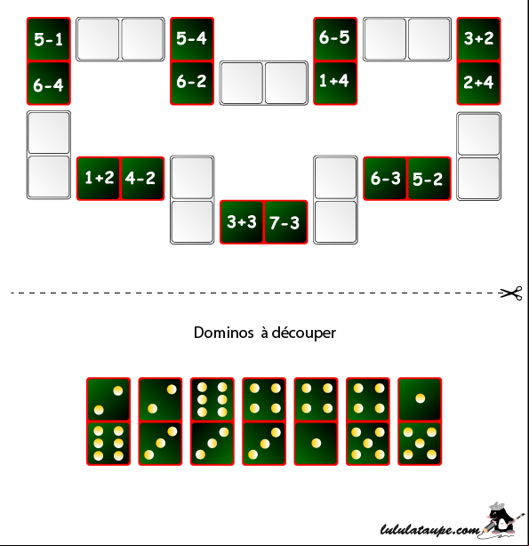 Exercice gratuit pour enfants de , CE1, additions et soustractions de petits nombres